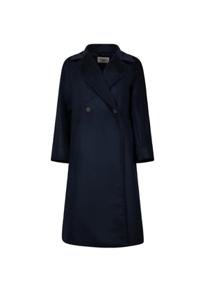 Weekend Max Mara double-breasted notched-lapels coat - Blue