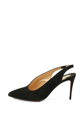 Christian Louboutin Pre-Owned Rivafish asymmetric slingback pumps - Black