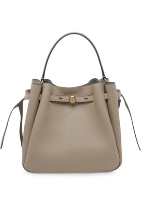 Tory Burch Romy leather tote bag - Brown