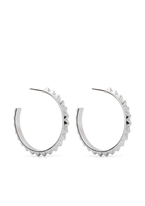Eddie Borgo Pyramid earrings - Silver