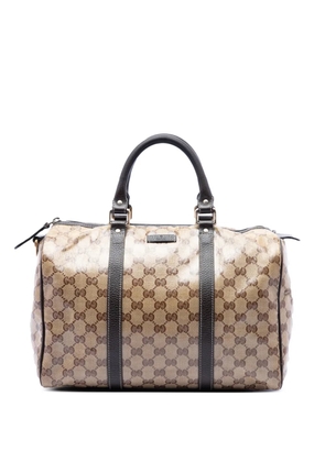Gucci Pre-Owned 2016-2026 Medium GG Crystal Joy boston bag - Neutrals