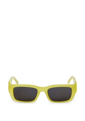 Palm Angels Eyewear rectangle-frame sunglasses - Yellow