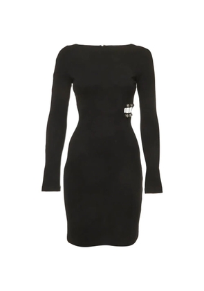Versus Pre-Owned cut-out stretch-knit mini dress - Black