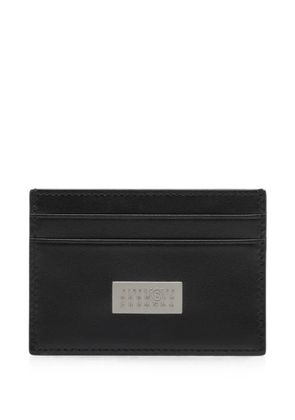 MM6 Maison Margiela leather card holder - Black
