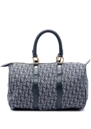 Christian Dior Pre-Owned 2005 Diorissimo Trotter Canvas boston bag - Blue