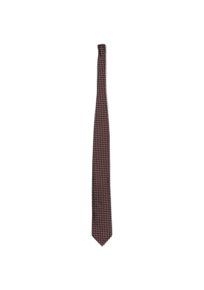Zegna jacquard-silk tie - Red