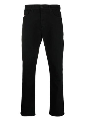 Diesel high-waisted tapered jeans - Black