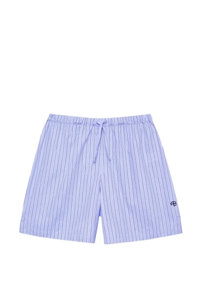 ANINE BING Ramy shorts - blue stripe