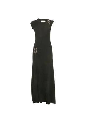 424 ribbed maxi dress - Black