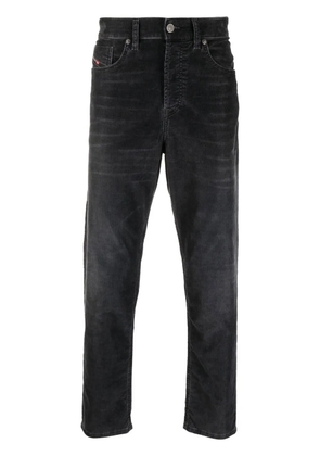 Diesel Tapered cropped jeans - Black