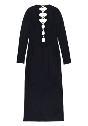 Burberry open-back Corrine dress - Black