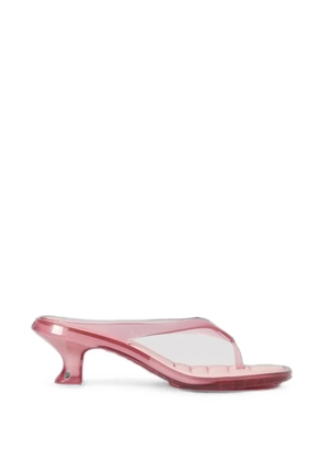 Melissa flip flop kitten heel sandals - Pink