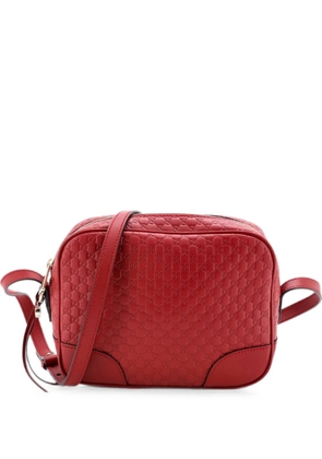 Gucci Pre-Owned Bree Disco Microguccissima Leather Mini crossbody bag - Black