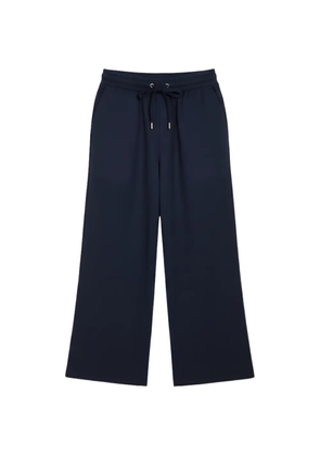 OFLAB cropped wide-leg trousers - Blue