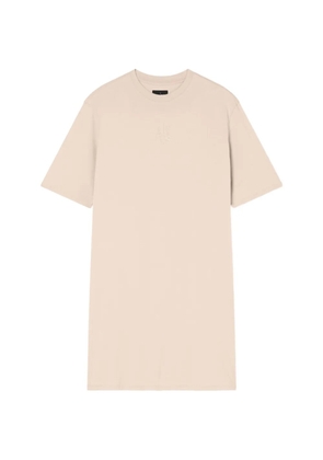 Armani Exchange jersey T-shirt mini dress - Neutrals