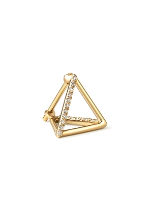 Shihara Diamond Triangle Earring 10 (02) - Metallic
