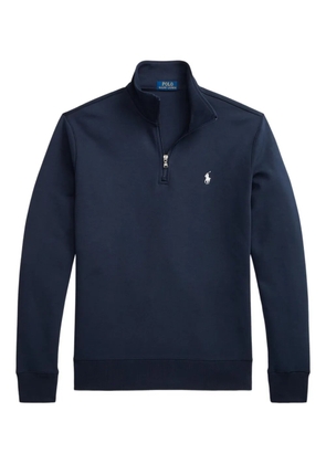 Polo Ralph Lauren quarter-zip embroidered sweatshirt - Blue