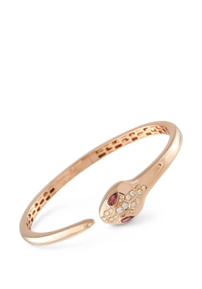 Bvlgari Pre-Owned Serpenti Seduttori diamond and rubellite bracelet - Pink