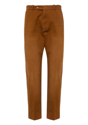 Gucci logo-patch trousers - Brown