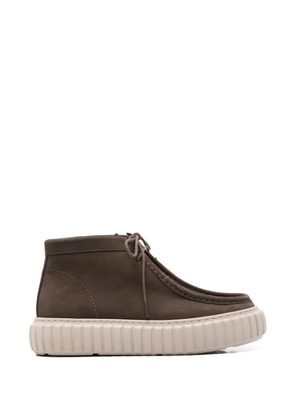 SERGIO MORETTI FIRENZE lace-up ankle boots - Brown