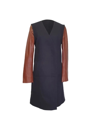 Theory Quennel long-sleeve coat - Blue