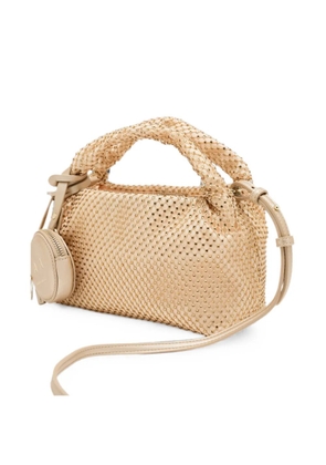Armani Exchange crystal-embellished tote bag - Neutrals