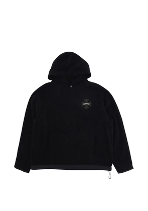 Chrome Hearts fleece plus patch hoodie - Black