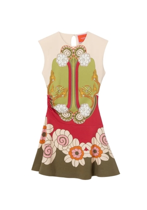 La DoubleJ Lela Placée mini dress - Green