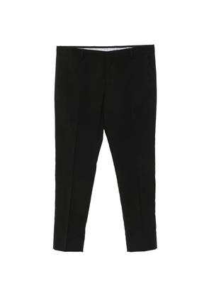 Daniele Alessandrini pressed-crease tailored trousers - Black