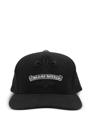 Chrome Hearts Fleur baseball cap - Black