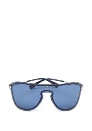 Versace Pre-Owned Medusa shield sunglasses - Blue
