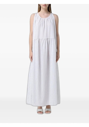 MeimeiJ striped maxi dress - White