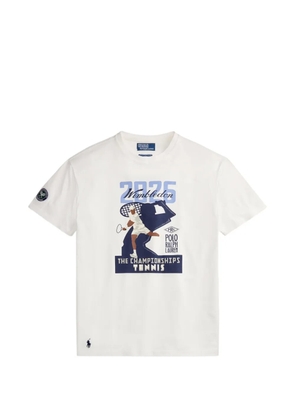 Polo Ralph Lauren Australian Open graphic print short-sleeve T-shirt - White