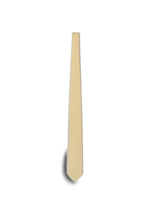 Ferragamo printed tie - Yellow