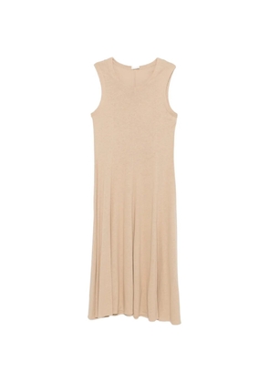 By Malene Birger Eliya sleeveless cotton maxi dress - Neutrals