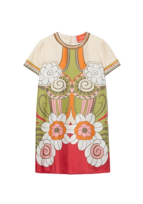La DoubleJ Swing Placée mini dress - Green