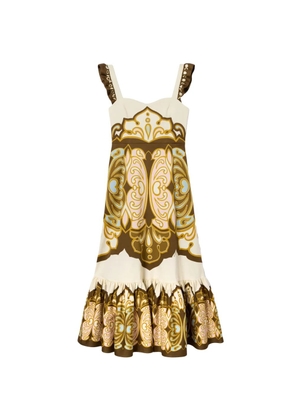 La DoubleJ ruffled Gingerbread dress - Neutrals