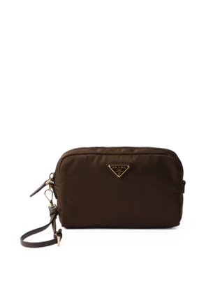 Prada small Re-Nylon pouch - Brown