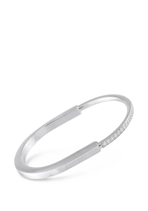 Tiffany & Co. Pre-Owned Lock diamond bangle - Silver