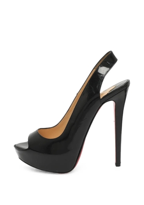 Christian Louboutin Pre-Owned Lady Peep platform sandals - Black