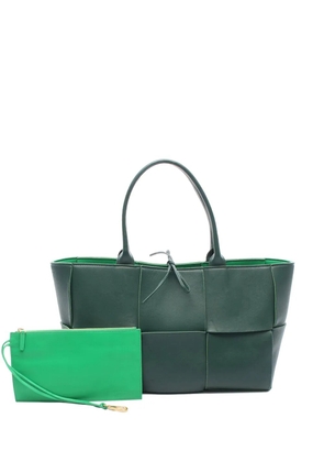 Bottega Veneta Pre-Owned 2012-2026 Medium Nappa Maxi Intrecciato Arco tote bag - Green