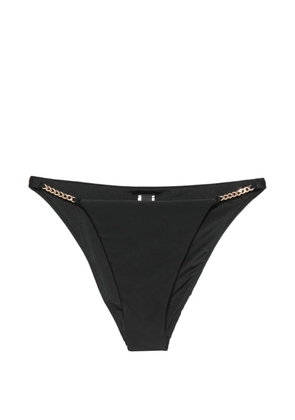 Karl Lagerfeld chain-link cheeky bikini bottoms - Black