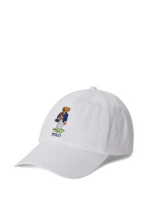 Polo Ralph Lauren embroidered-logo Wimbledon cap - White