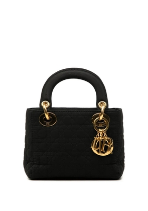 Christian Dior Pre-Owned 1997 Mini Nylon Cannage Lady Dior satchel - Black
