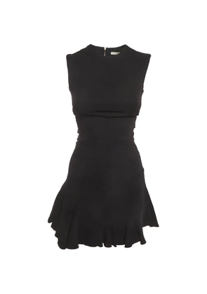 Victoria Beckham ruffled mini dress - Black