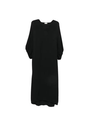 By Malene Birger Dypsis V-neck slit-sleeve maxi dress - Black