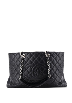 CHANEL Pre-Owned Grand Shopping Quilted Caviar XXL tote bag - Black