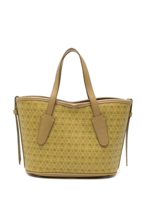 Coccinelle Never Without monogram-print tote bag - Green