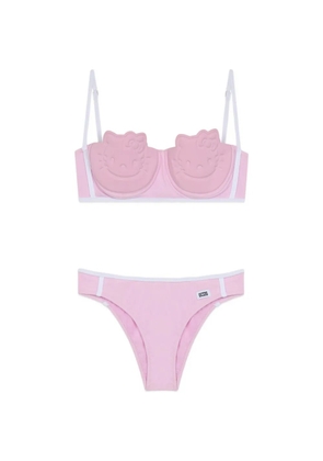 GCDS Hello Kitty embossed bikini - Pink