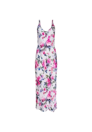 L'Agence Akiya floral-print dress - White